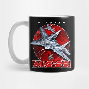 MIG-29 Soviet Union  Air Superiority Jet Fighter Mug